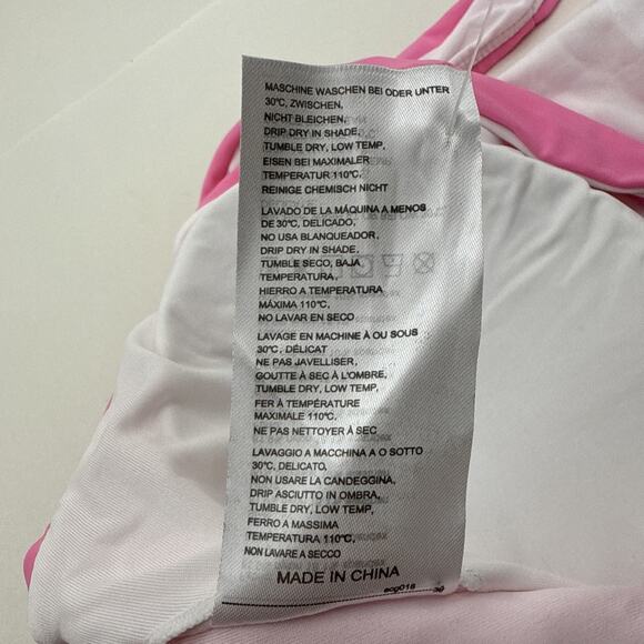 Women's Swim Bra Modest High Neck Bikini Top Quick Dry UPF 50+Bathing Suit Sz-42 - Picture 11 of 15